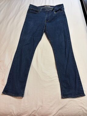 Levi's 724 High Rise Straight Leg Jeans in Dark Blue NWOT